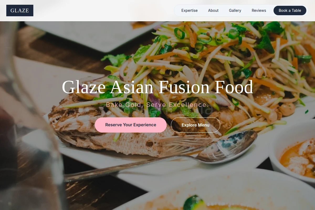 Glaze Asian Fusion Food